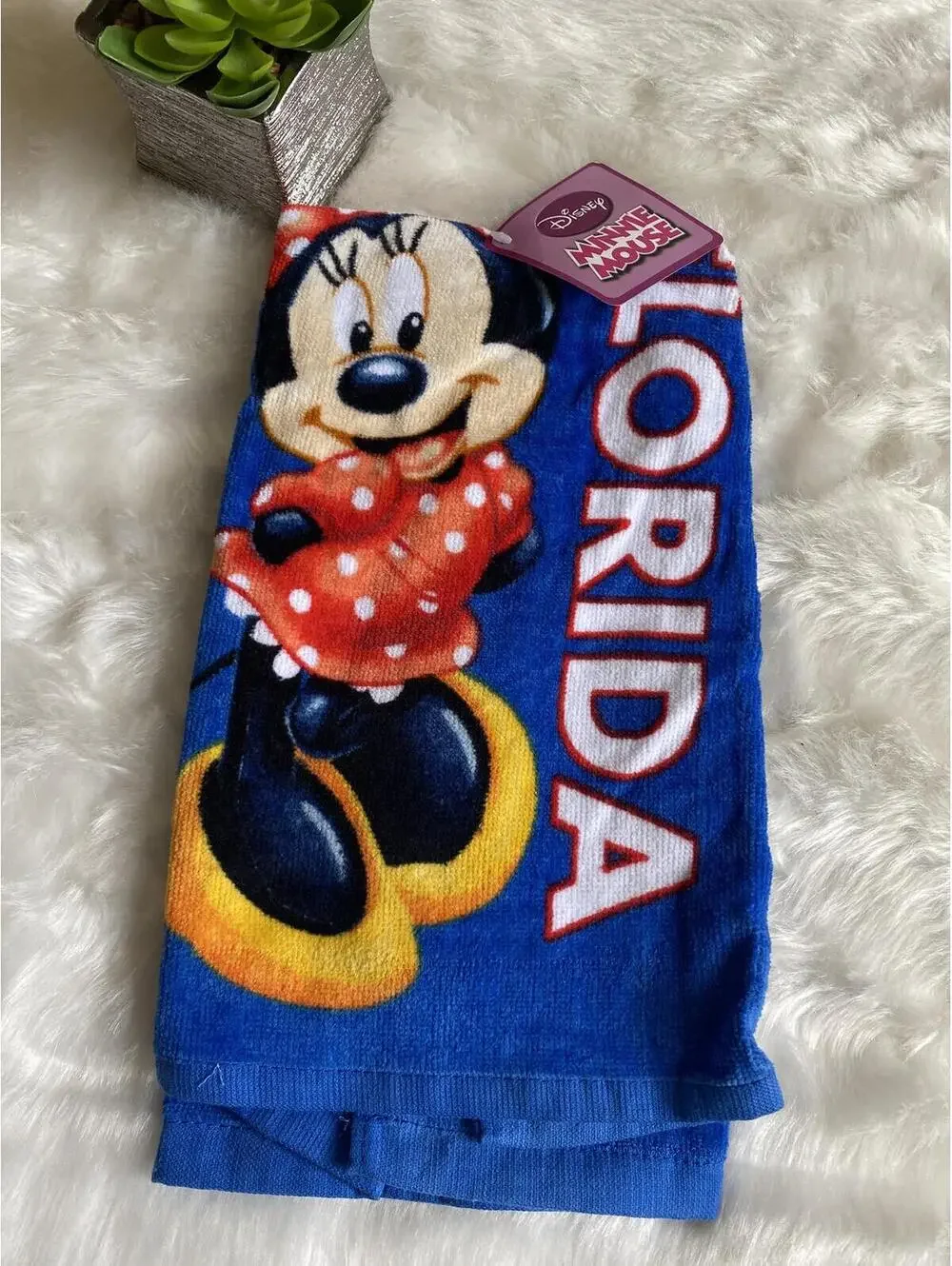 Disney Minnie Mouse Florida Beach Towel